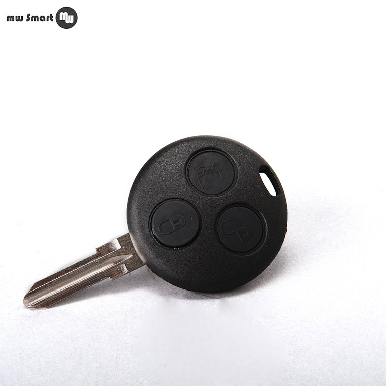 Tasten Knopf für Smart ForTwo 450 451 A136 2x Tastenfeld Schlüssel Gehäuse 3T 