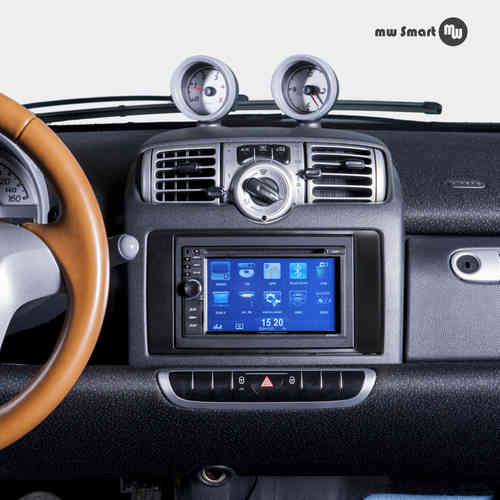 Multimedia-System mit 6,5-Zoll-Touchscreen Navigationsfunktion Fernsprecheinrichtung iPhone Samsung