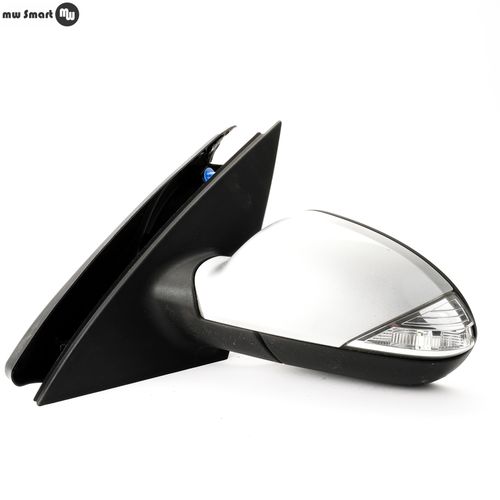 Außenspiegel mit Blinker Smart 454 ForFour links manuell beheizt silber A4548101516
